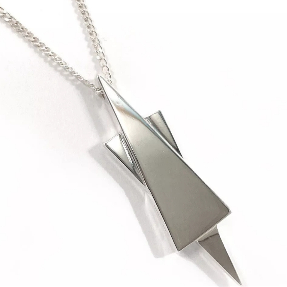 GUCCI Necklace Star Of David Pendant/ UNISEX - Picture 4 of 7